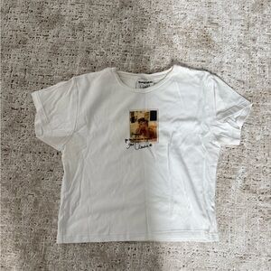 Realisation Par White Graphic Tee